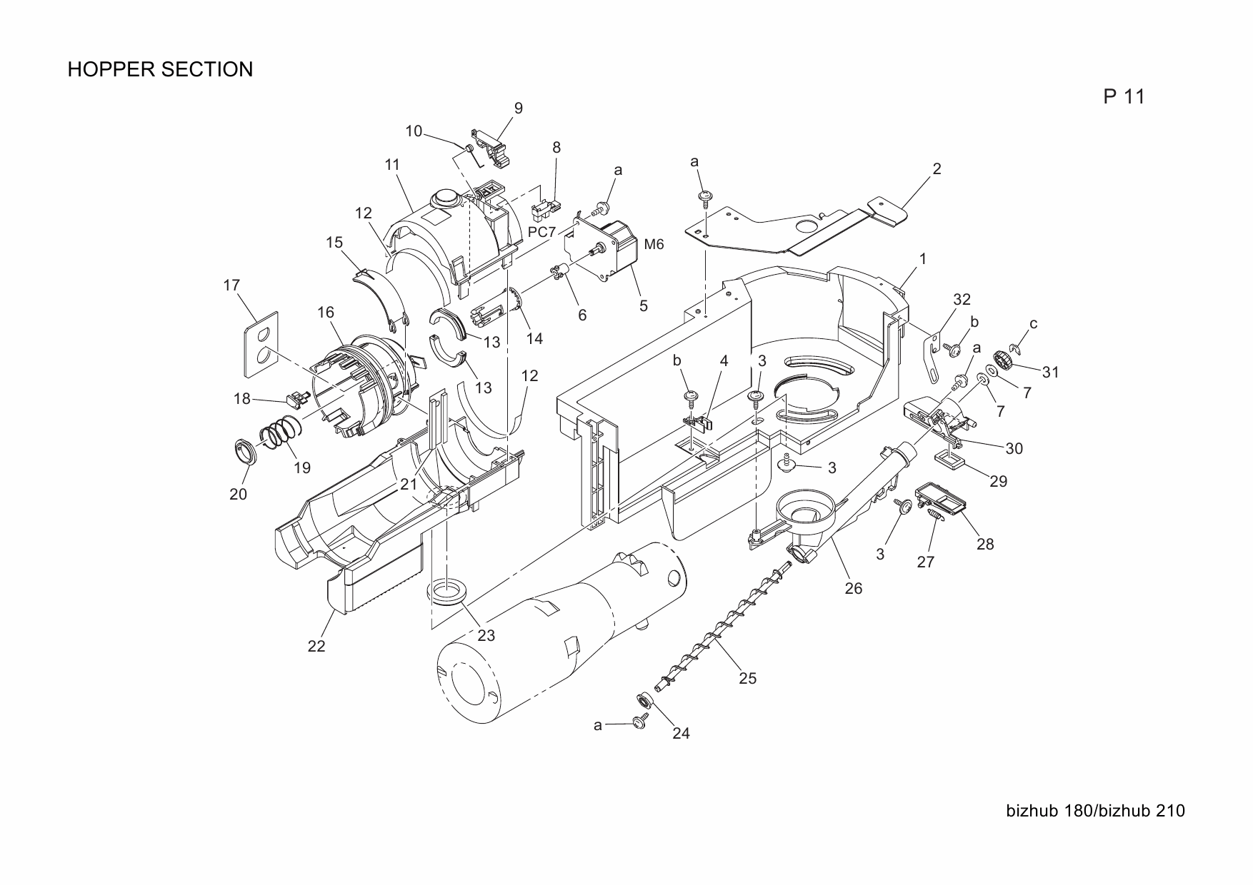 Konica-Minolta bizhub 180 210 Parts Manual-5